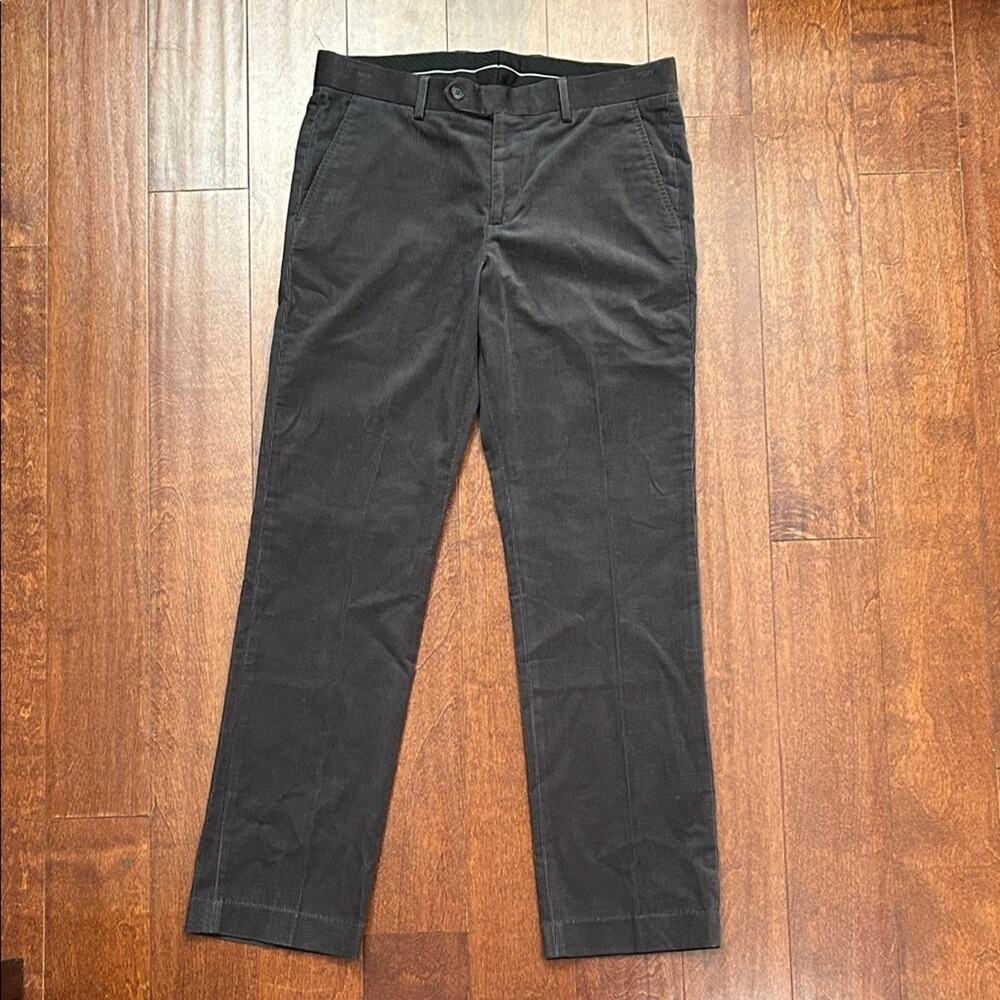 Express “Photographer” Men's Gray Corduroy Pants, Size W32 L34, NWT